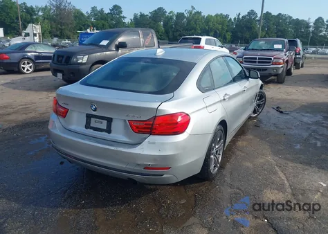 2015 BMW 435I Gran Coupe xDrive from USA, damaged, VIN WBA4B3C53FD670242